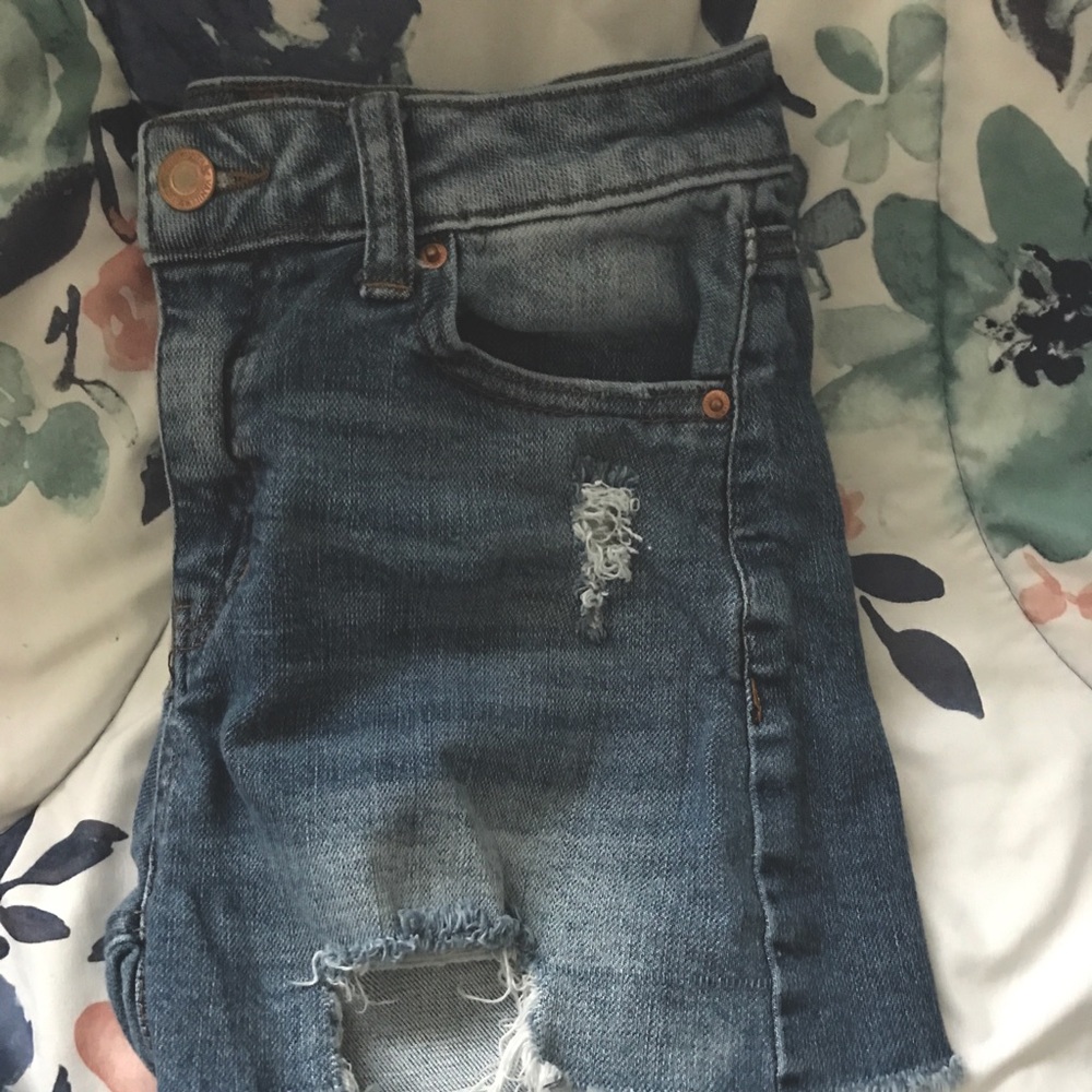 Vanilla star Jean shorts